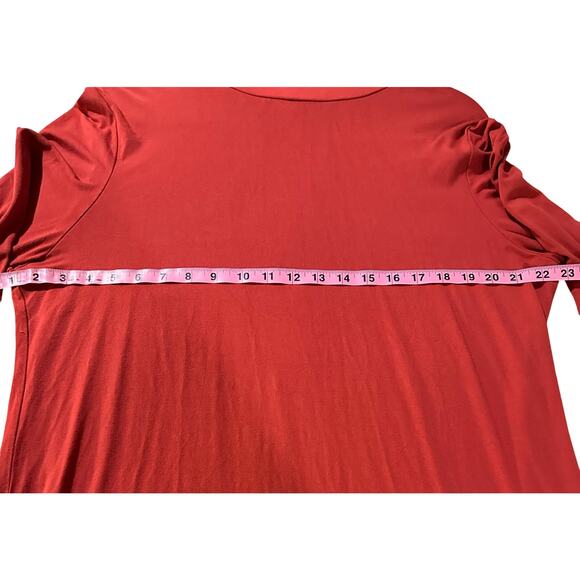 J.Jill Wearever Red Turtleneck Tunic - XL - Picture 5 of 6